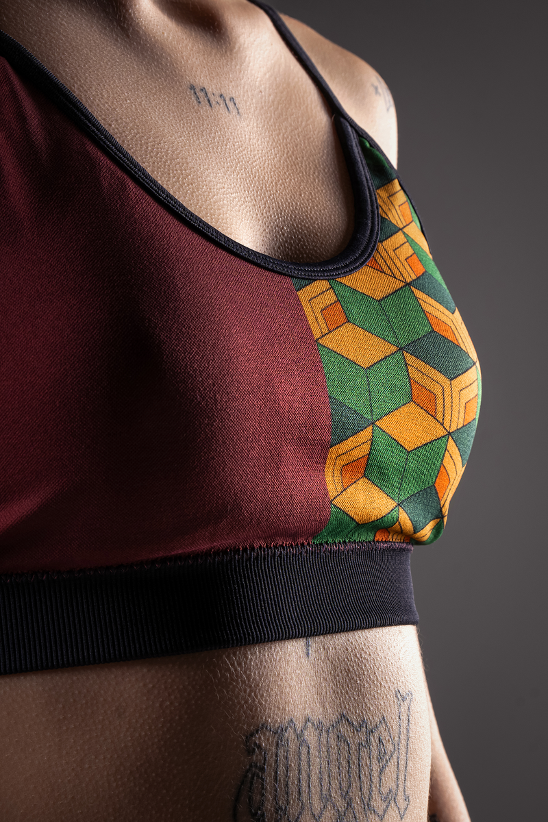 Water Pillar Seamless Bra