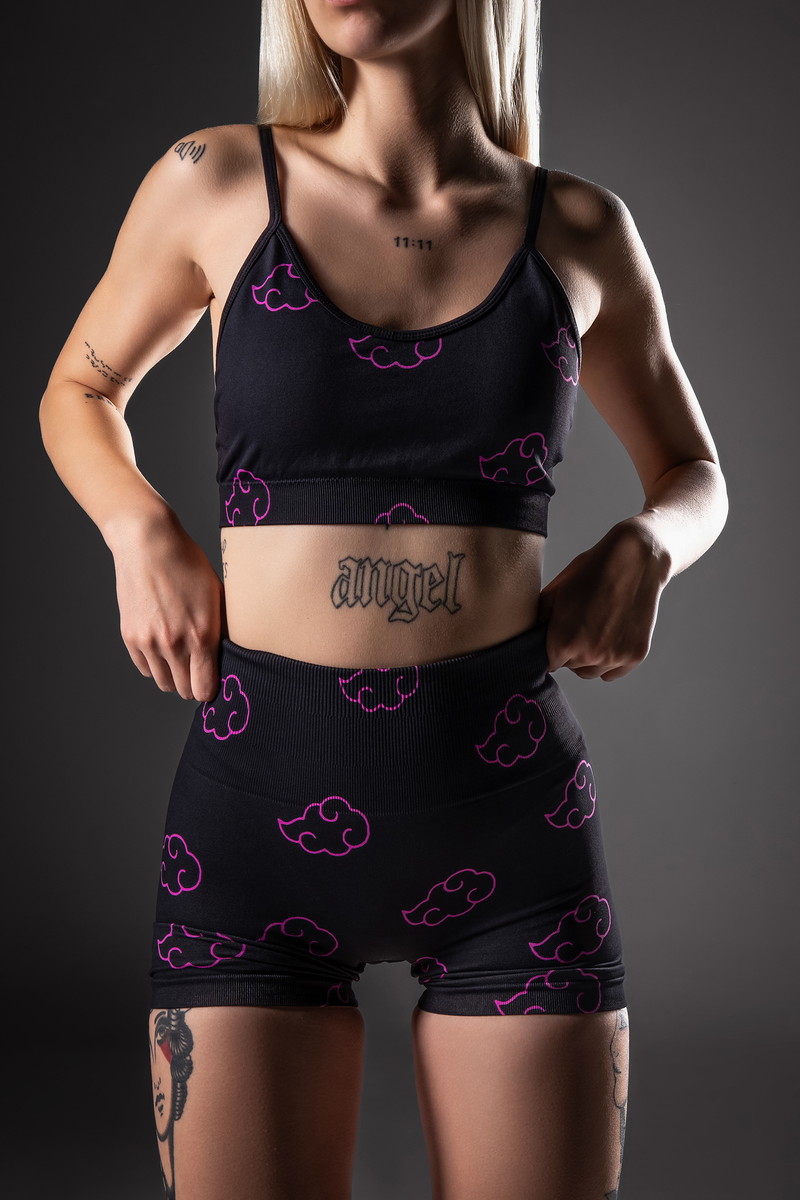 Pink Clouds Seamless Shorts