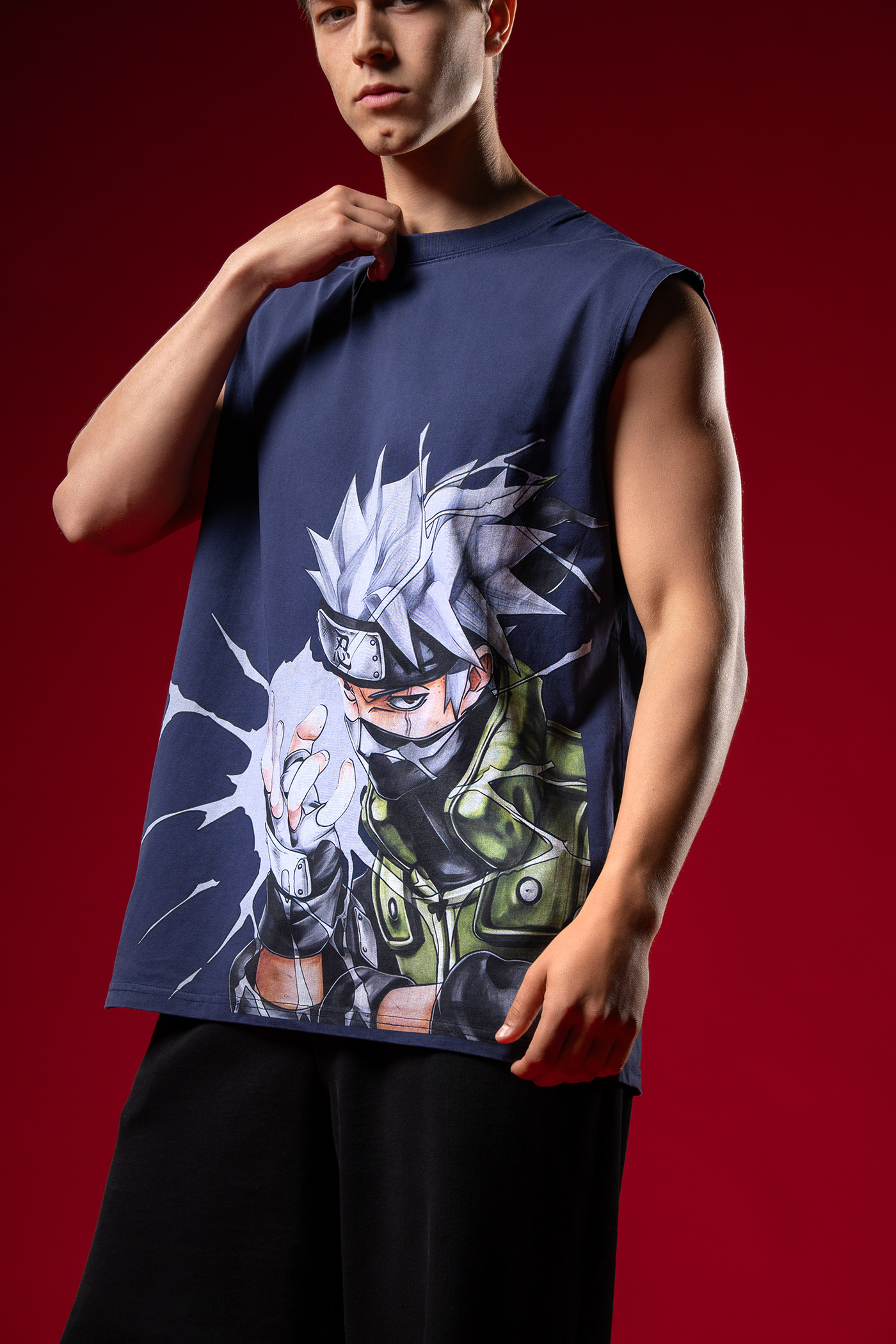 Copy Ninja Cut Off Tee – Invicta Kuru