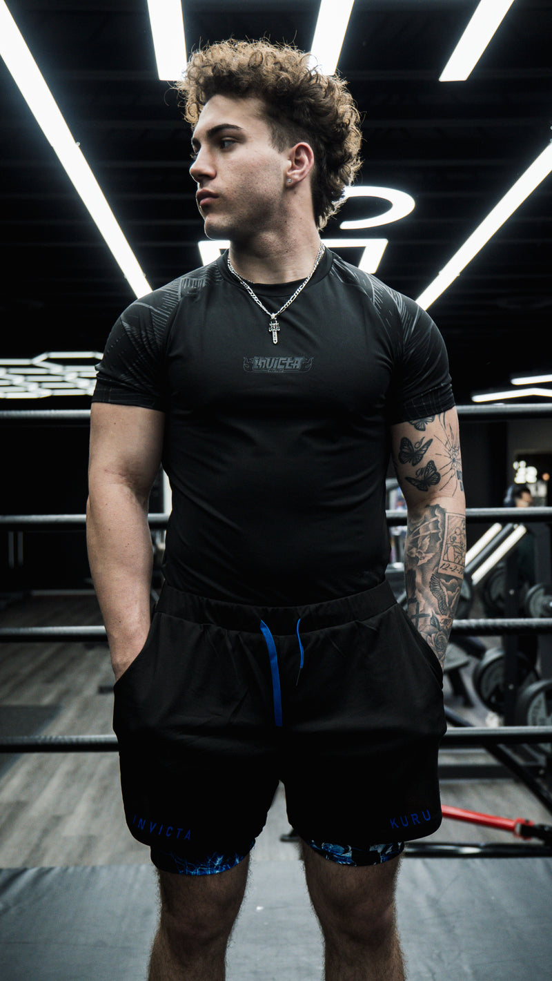 Dual Monarch Compression Tee