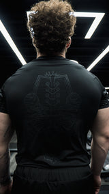 Dual Monarch Compression Tee