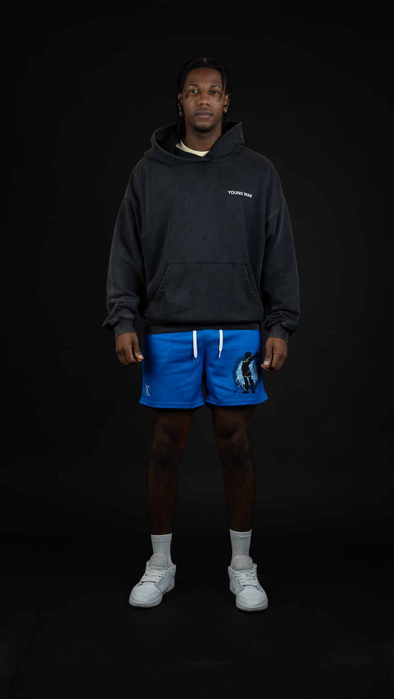 Warrior Aura Shorts - Blue