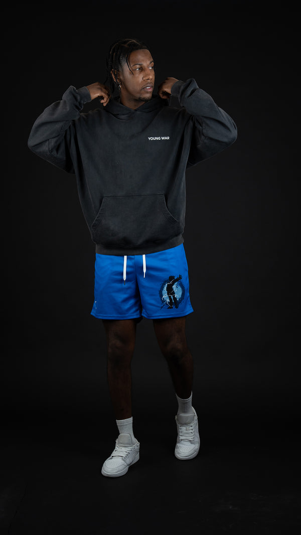 Warrior Aura Shorts - Blue