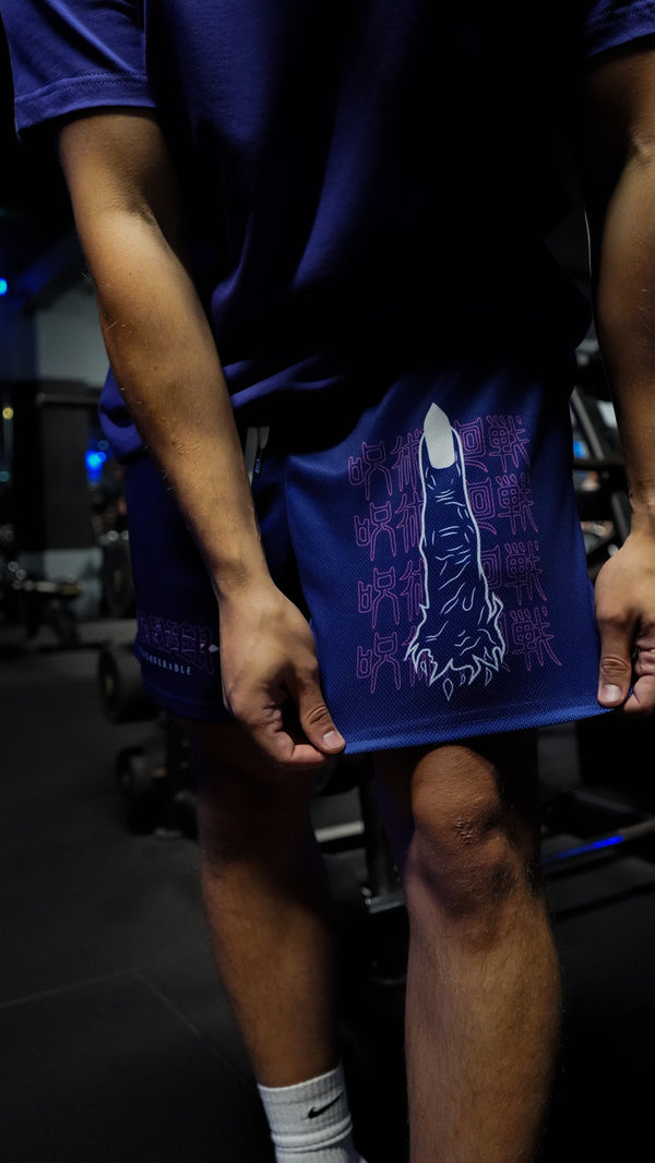 Omen Finger Shorts - Purple