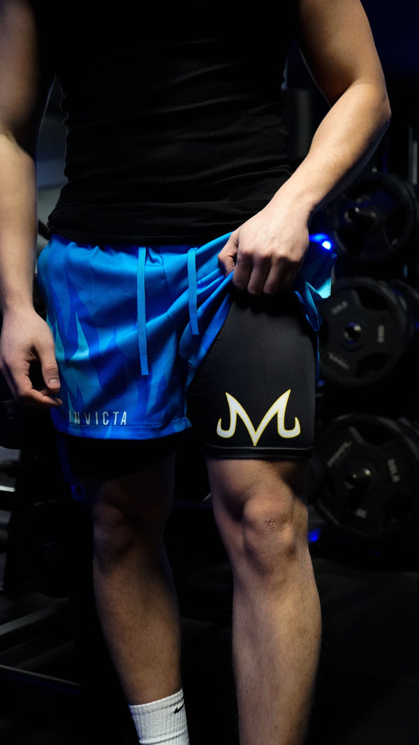 Blue Warrior Performance Shorts