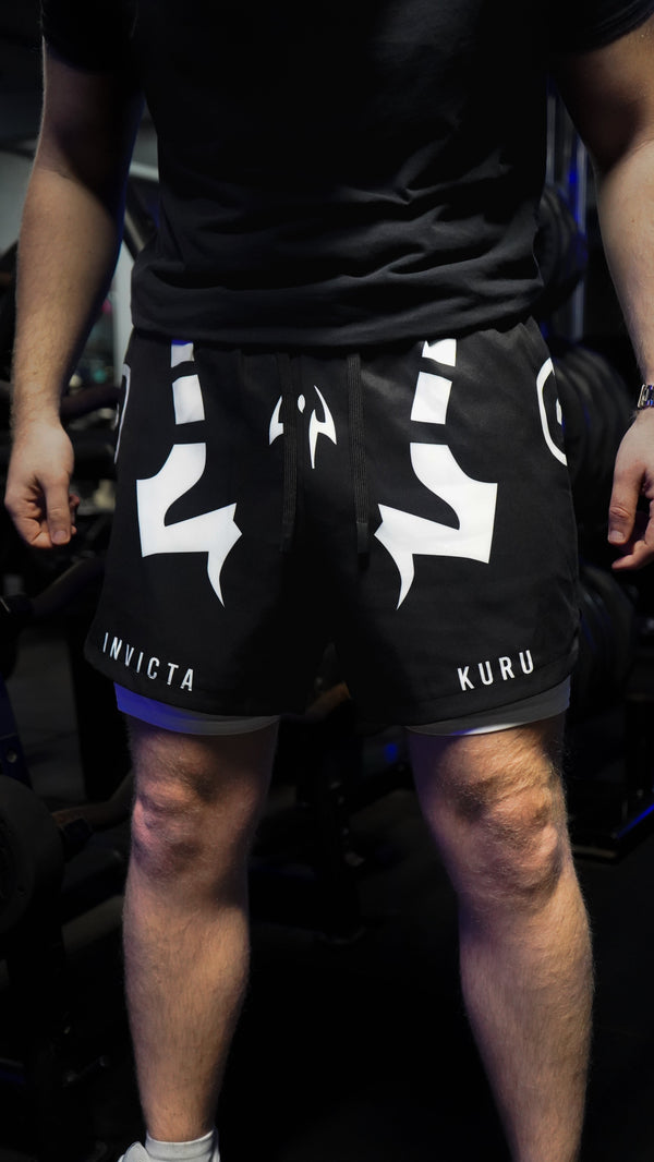 Superior of Curse Performance Shorts - White