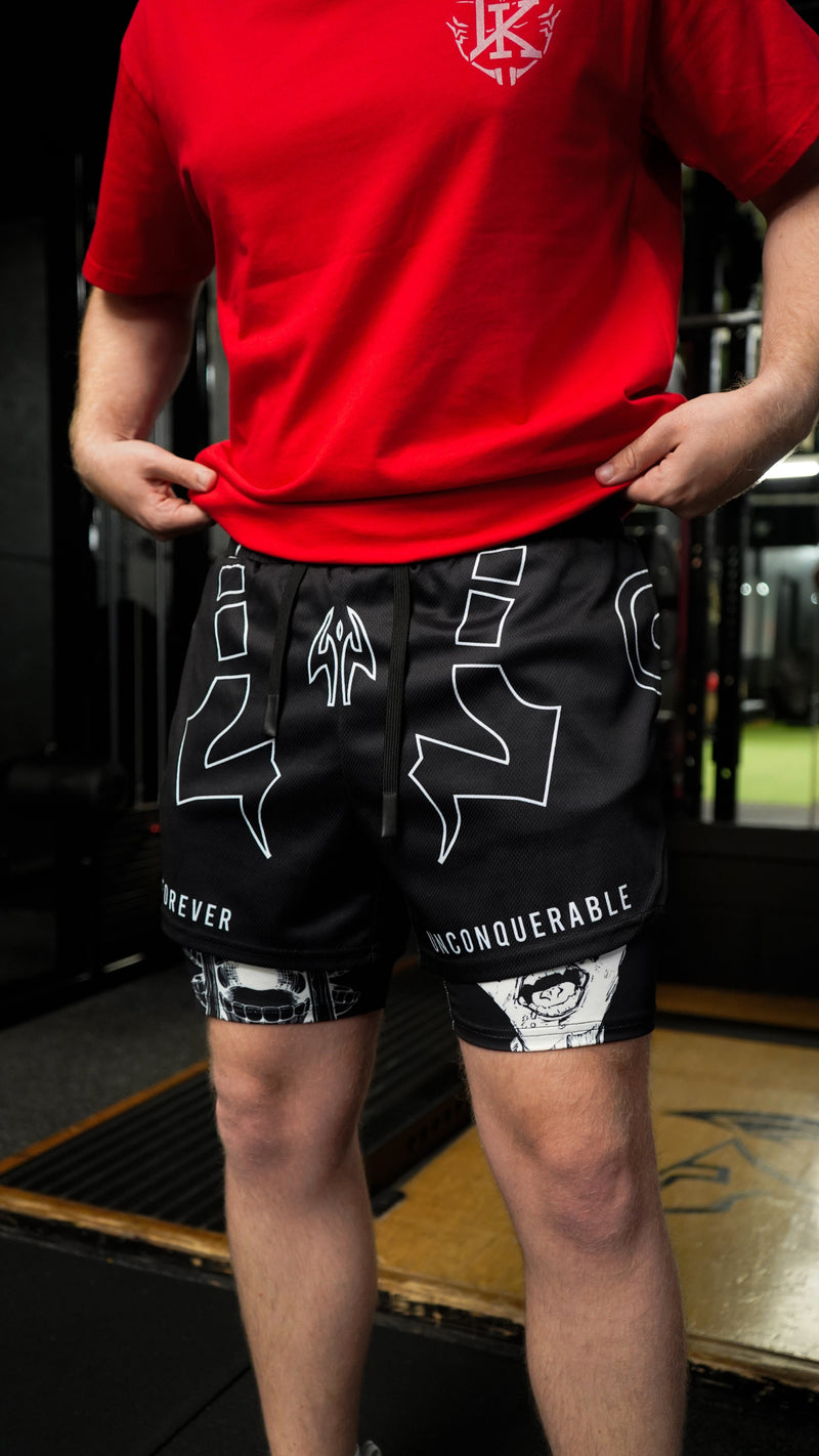 Unconquerable Curse Performance Shorts – Invicta Kuru