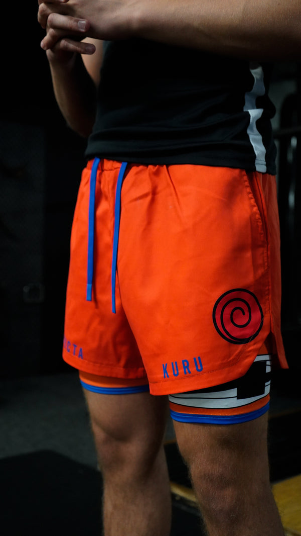 Orange Uniform Performance Shorts