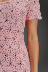 Pink Pattern Bodysuit