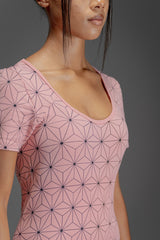 Pink Pattern Bodysuit