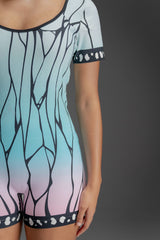 Butterfly Pattern Bodysuit