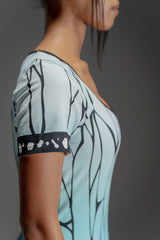 Butterfly Pattern Bodysuit