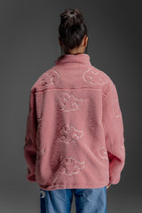 Pink Cloud Fleece Jacket