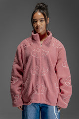 Pink Cloud Fleece Jacket