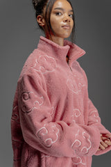 Pink Cloud Fleece Jacket
