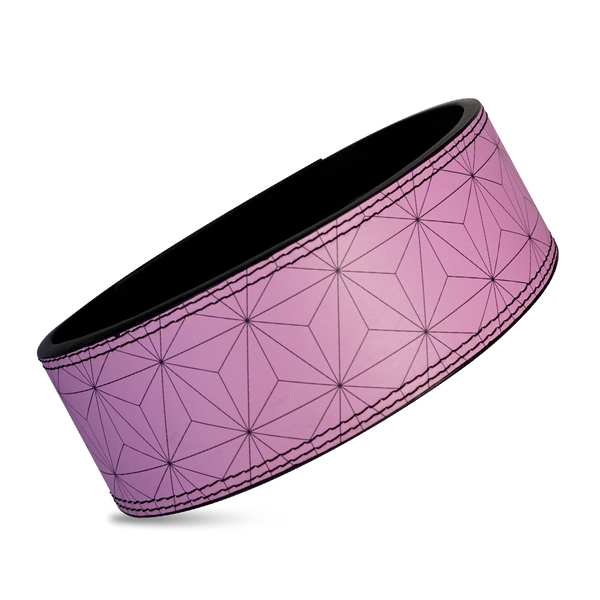 Pink Pattern Lever Belt