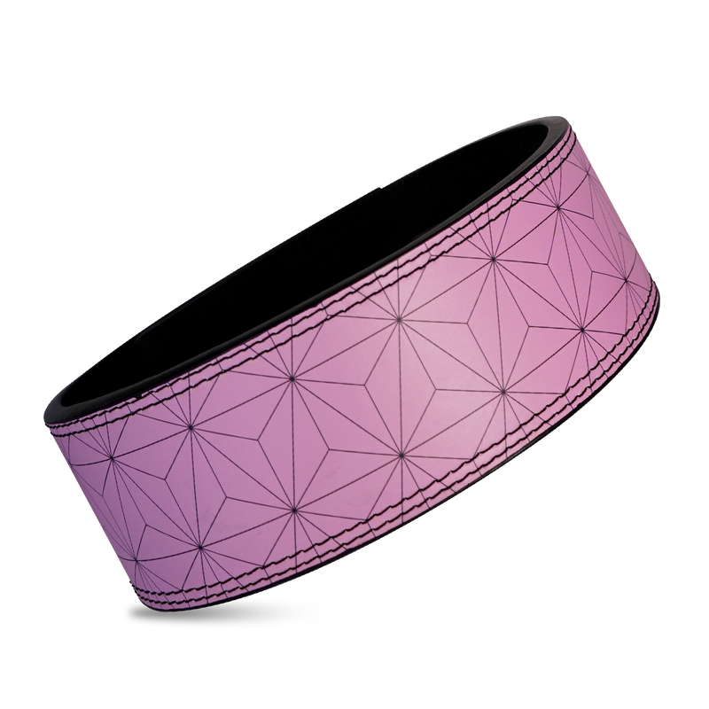 Pink Pattern Lever Belt