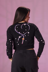 Love Guardian Cropped Crewneck