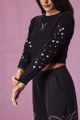 Love Guardian Cropped Crewneck