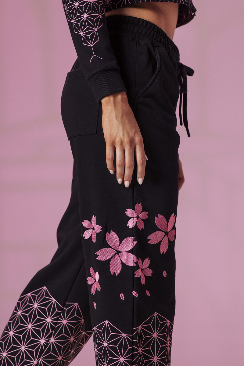 Pink Pattern Joggers – Invicta Kuru