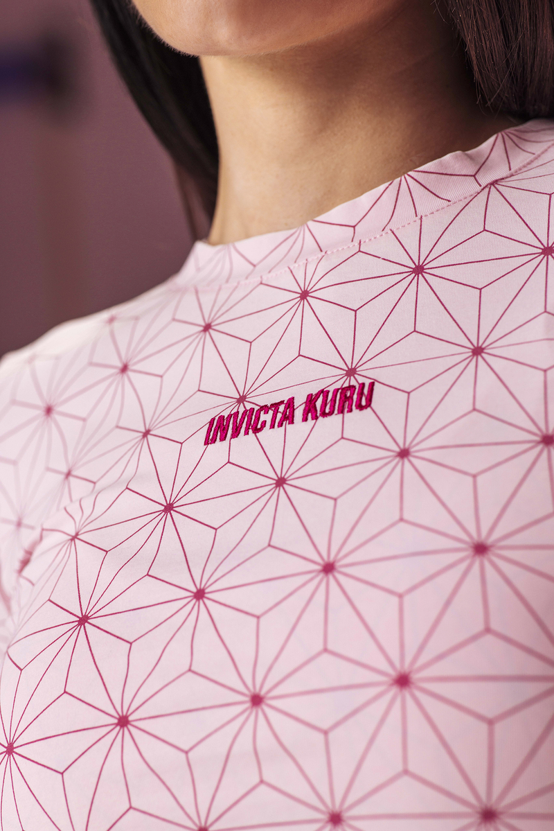 Pink Pattern Baby Tee – Invicta Kuru