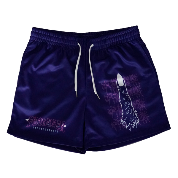 Omen Finger Shorts - Purple