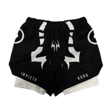 Superior of Curse Performance Shorts - White