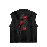 Masked Ghoul Cut Off Tee