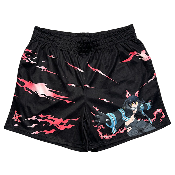 Pink Fire Shorts