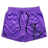 Upper Rank Mesh Shorts - Light Purple