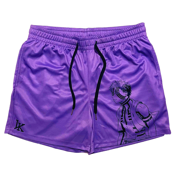 Upper Rank Mesh Shorts - Light Purple