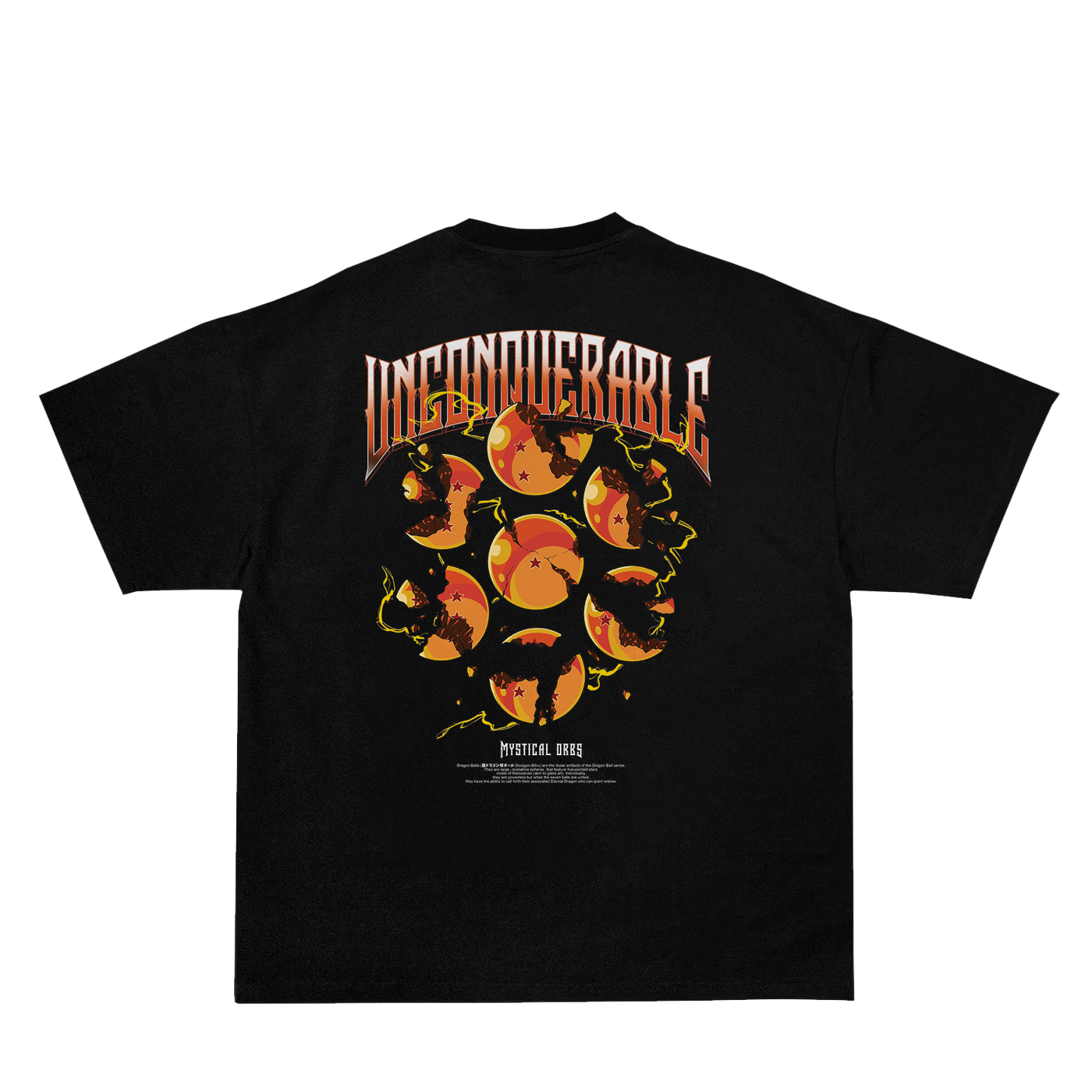 Shattered Orbs T-Shirt - Black – Invicta Kuru