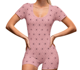 Pink Pattern Bodysuit