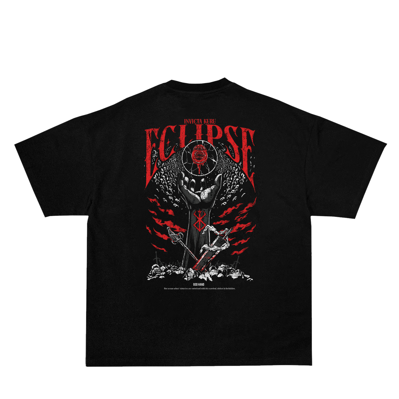 Eclipse T-Shirt - Black – Invicta Kuru