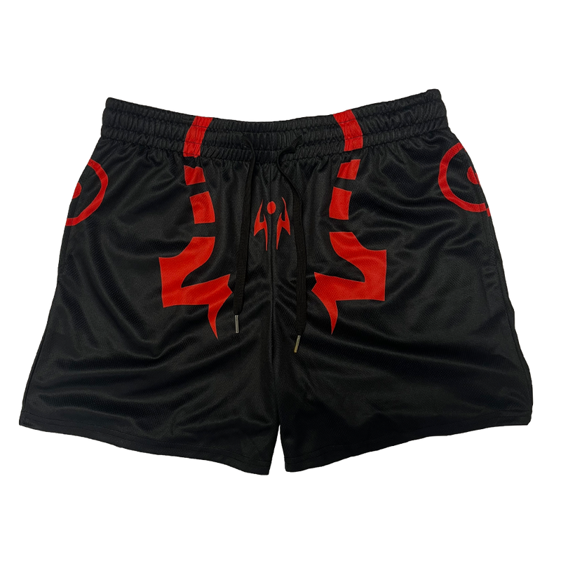 Ritual Mark Shorts - Red Mark