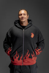 Ablaze Zip Up Hoodie