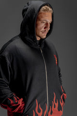 Ablaze Zip Up Hoodie