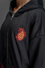 Ablaze Zip Up Hoodie