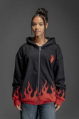 Ablaze Zip Up Hoodie