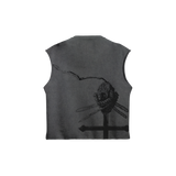 Chainsaw Cut Off Tee