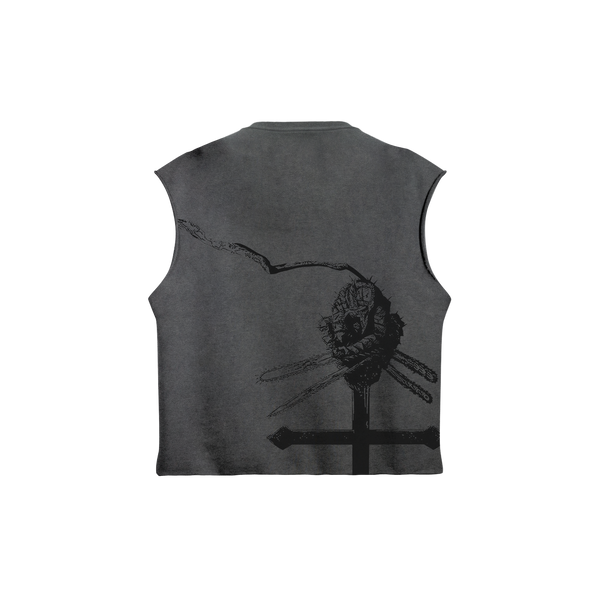 Chainsaw Cut Off Tee