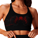 Masked Ghoul Seamless Bra