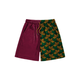 Water Pillar Cotton Shorts