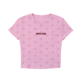 Pink Pattern Baby Tee