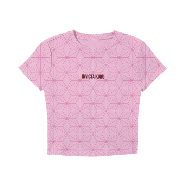 Pink Pattern Baby Tee – Invicta Kuru