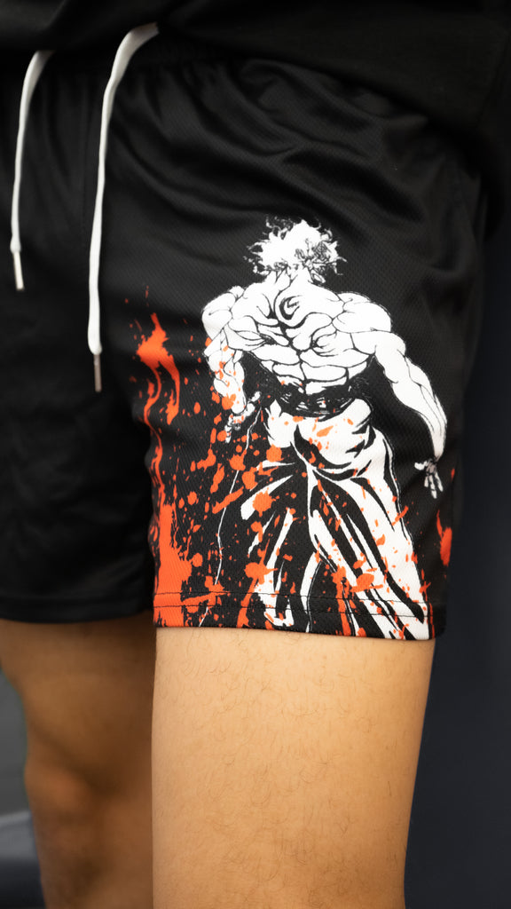 Demon Back Shorts