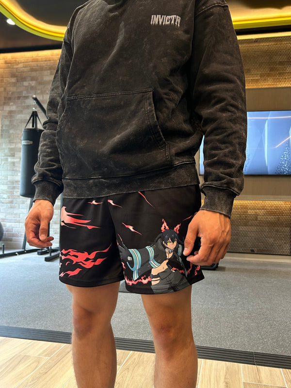 Pink Fire Shorts